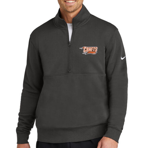 Club Fleece Sleeve Swoosh 1/2 Zip Thumbnail