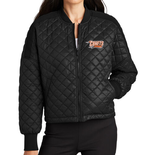 Women's Boxy Quilted Jacket Thumbnail