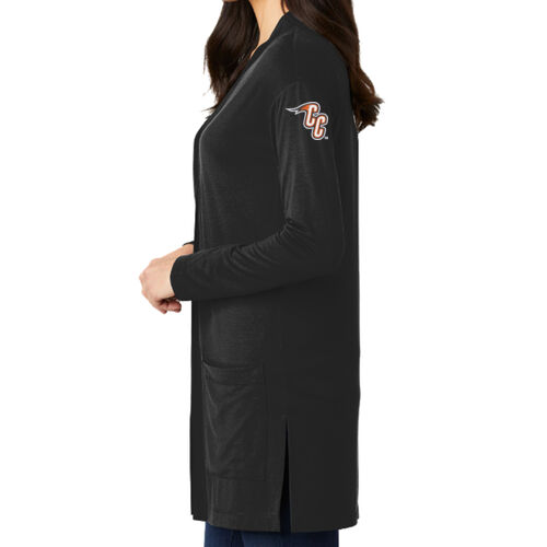 ® Ladies Concept Long Pocket Cardigan Thumbnail