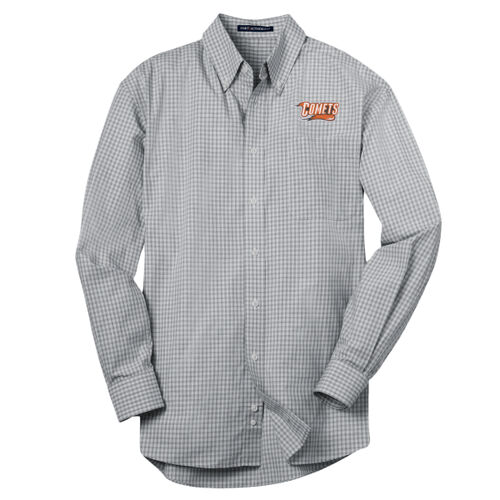 Plaid Pattern Easy Care Shirt Thumbnail